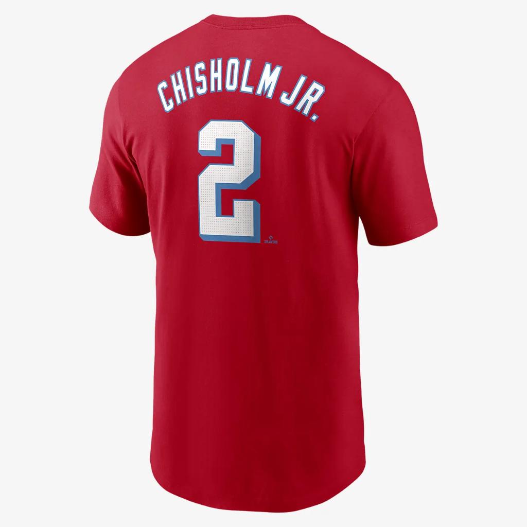 Jazz Chisholm Jr. Miami Marlins City Connect Fuse Men&#039;s Nike MLB T-Shirt N19965NMQ9-BJ0