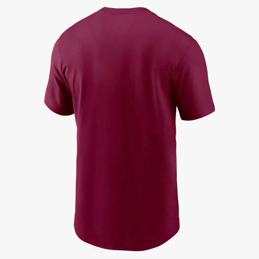 Nike Logo Essential (NFL Washington Commanders) Men&#039;s T-Shirt N19967P9E-CLH
