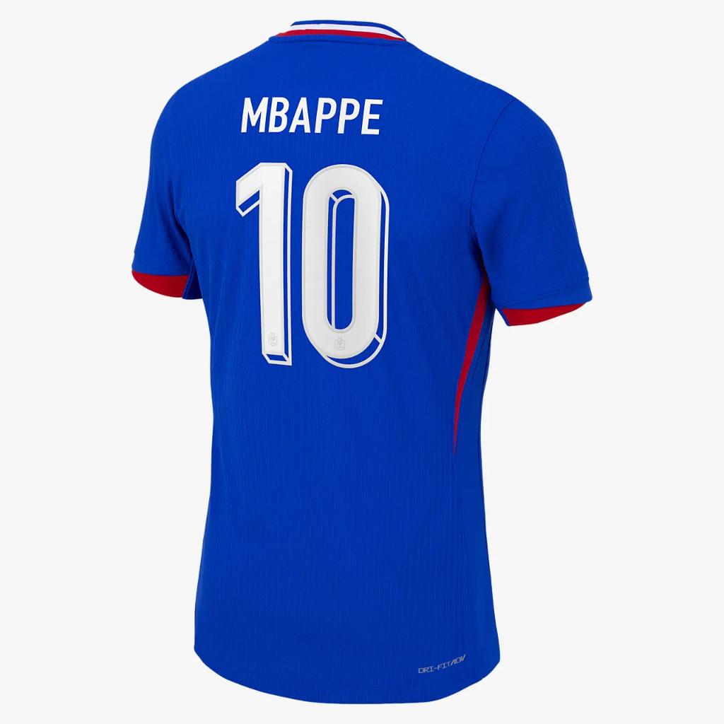 Kylian Mbappé France National Team 2024 Match Home Men&#039;s Nike Dri-FIT ADV Soccer Jersey N201351092-FFF