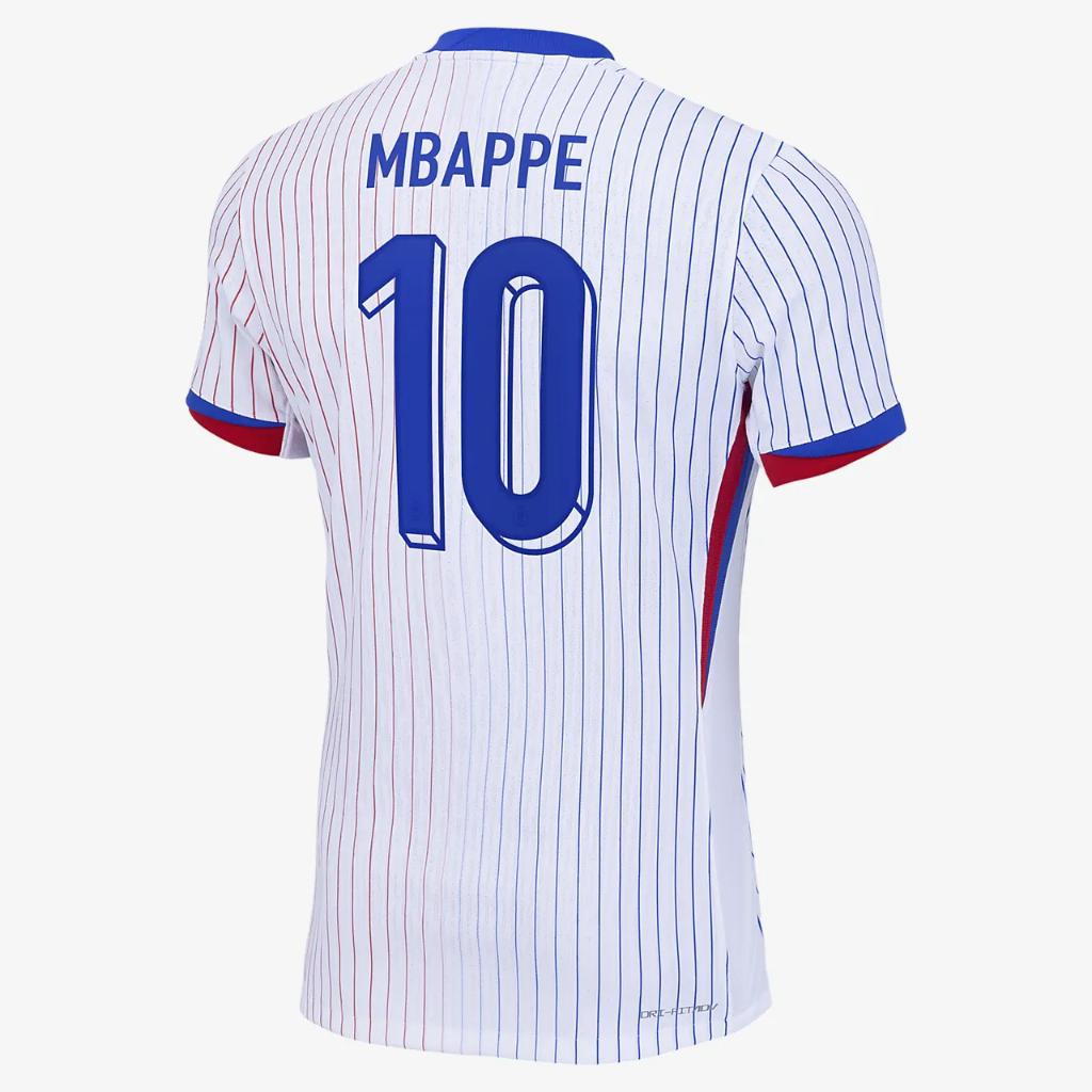 Kylian Mbappé France National Team 2024 Match Away Men&#039;s Nike Dri-FIT ADV Soccer Jersey N201401519-FFF