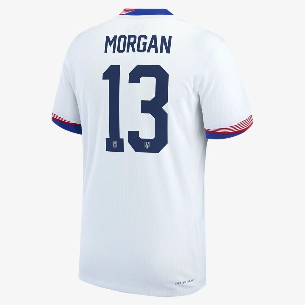 Alex Morgan USWNT 2024 Match Home Men&#039;s Nike Dri-FIT ADV Soccer Jersey N201421968-USW