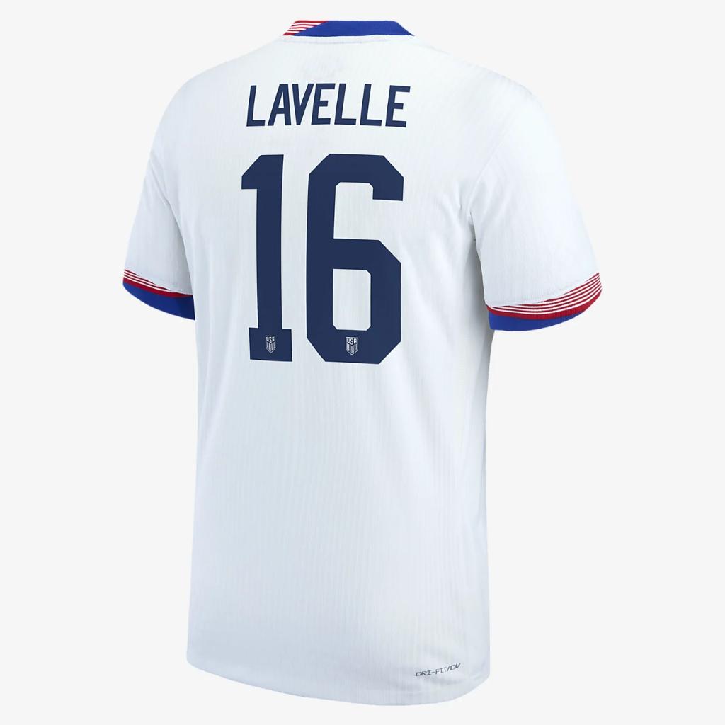 Rose Lavelle USWNT 2024 Match Home Men&#039;s Nike Dri-FIT ADV Soccer Jersey N201421970-USW