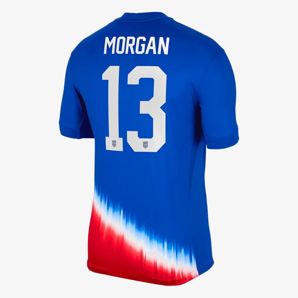 Alex Morgan USWNT 2024 Stadium Away Men&#039;s Nike Dri-FIT Soccer Jersey N201421996-USW