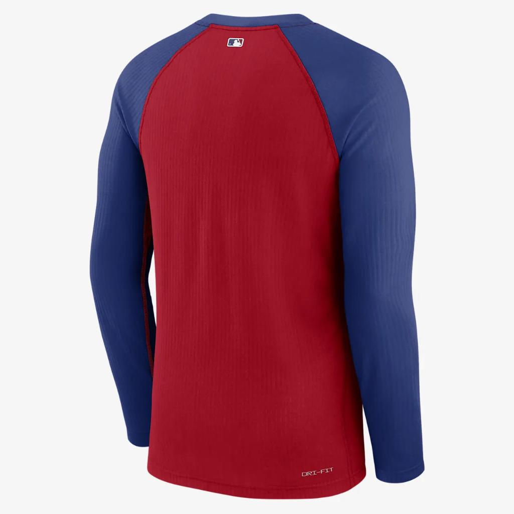 Nike Dri-FIT Top Game (MLB Chicago Cubs) Men&#039;s Long-Sleeve T-Shirt NAC1161NEJ-0BN