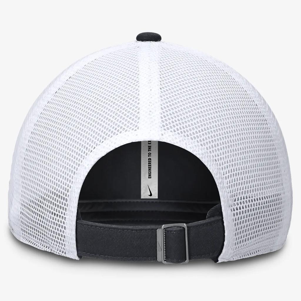 Minnesota Twins Evergreen Club Men&#039;s Nike MLB Trucker Adjustable Hat NB03194NTIS-BEE