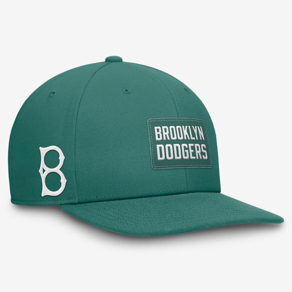 Brooklyn Dodgers Bicoastal Pro Men&#039;s Nike Dri-FIT MLB Adjustable Hat NB093CCKB-HE3