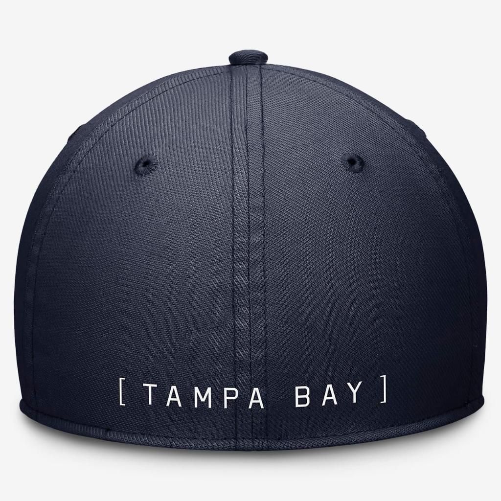 Tampa Bay Rays Primetime Swoosh Men&#039;s Nike Dri-FIT MLB Hat NB1741SRAY-MD0