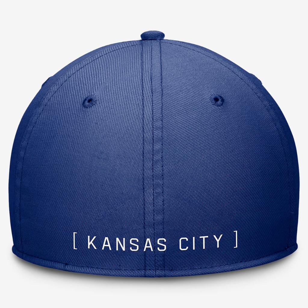 Kansas City Royals Primetime Swoosh Men&#039;s Nike Dri-FIT MLB Hat NB174EWROY-MD0