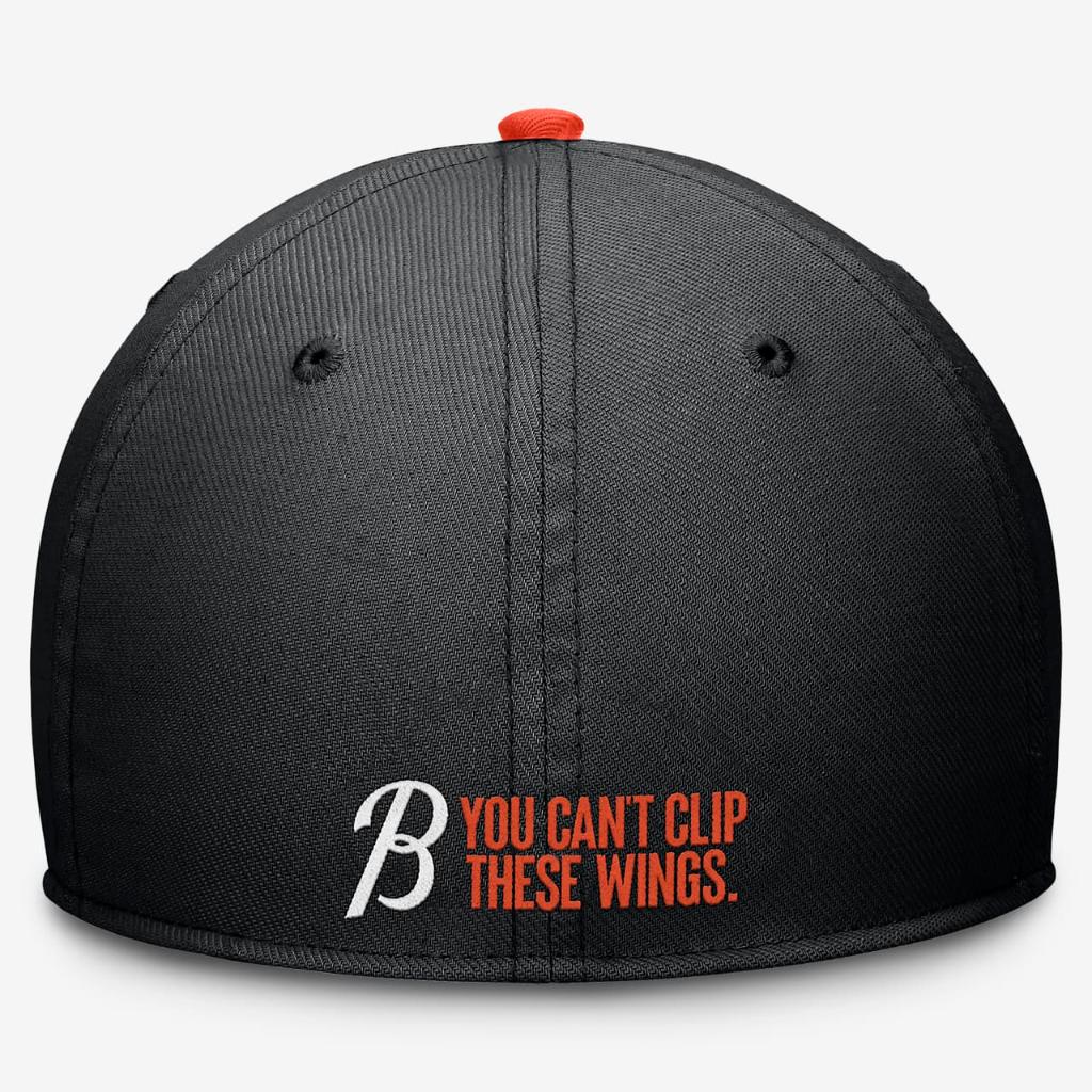 Baltimore Orioles City Connect Swoosh Men&#039;s Nike Dri-FIT MLB Hat NB19088NOLE-R48