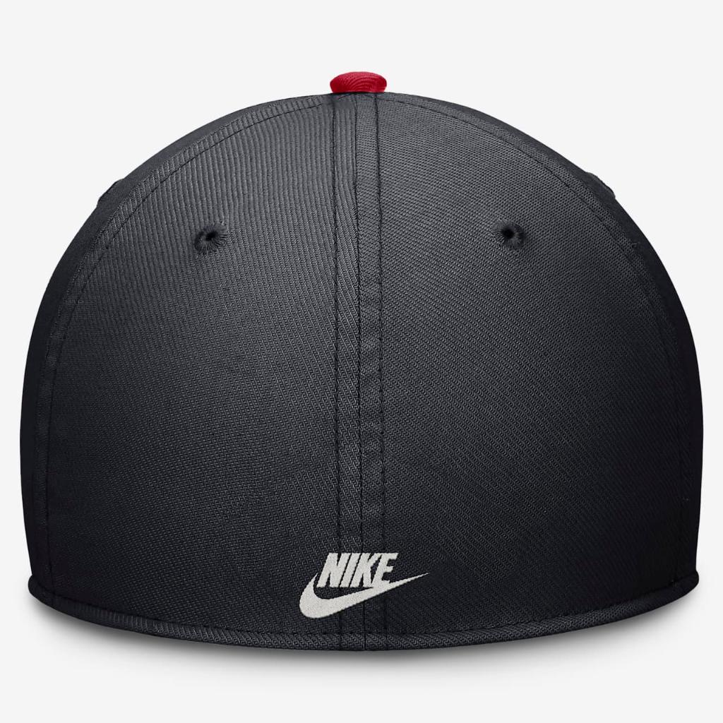 Boston Red Sox Rewind Cooperstown Swoosh Men&#039;s Nike Dri-FIT MLB Hat NB1919N4BRS-57G