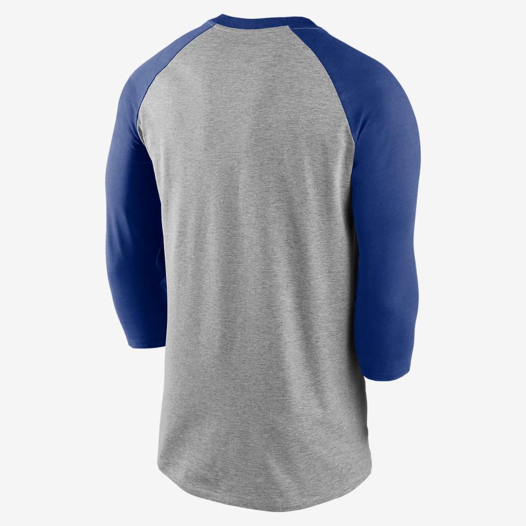 나이키 쿠퍼스타운 빈티지 트리블렌드 래글런(MLB브룩클린 다저스) 남자 3/4 소매 티셔츠 NC44BQW-LD6