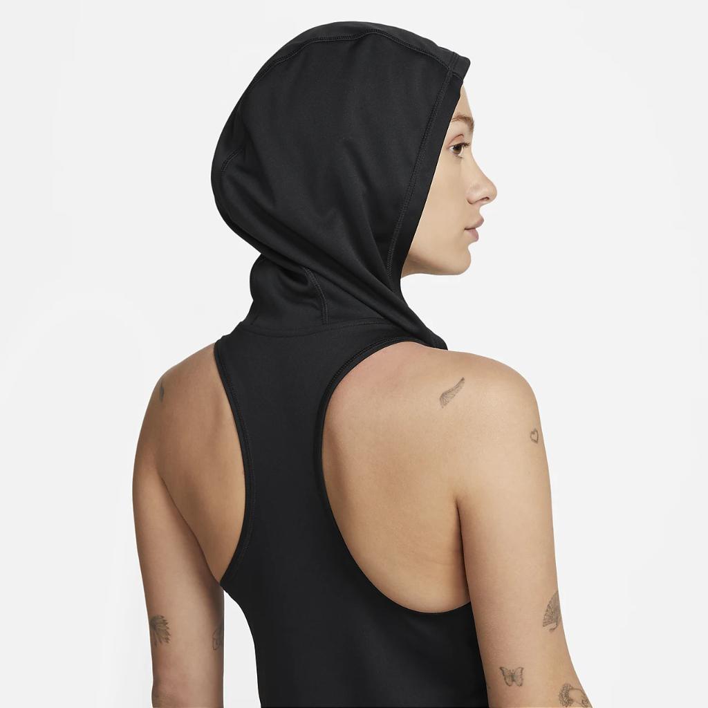 Nike Solid Cover-Up Women&#039;s Hooded Dress NESS9357-001