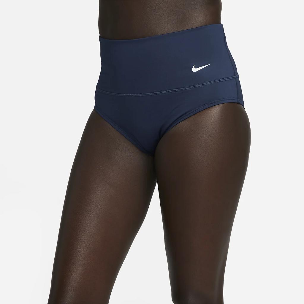 Nike Essential Women&#039;s High-Waisted Swim Bottoms NESSA215-440