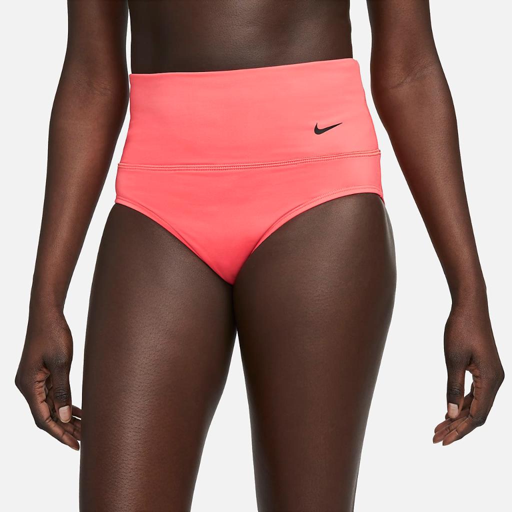 Nike Essential Women&#039;s High-Waisted Swim Bottoms NESSA215-683