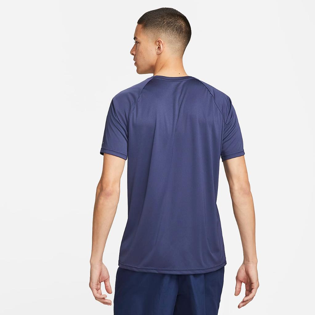 Nike Essential Men&#039;s Short-Sleeve Hydroguard Swim Shirt NESSA586-440