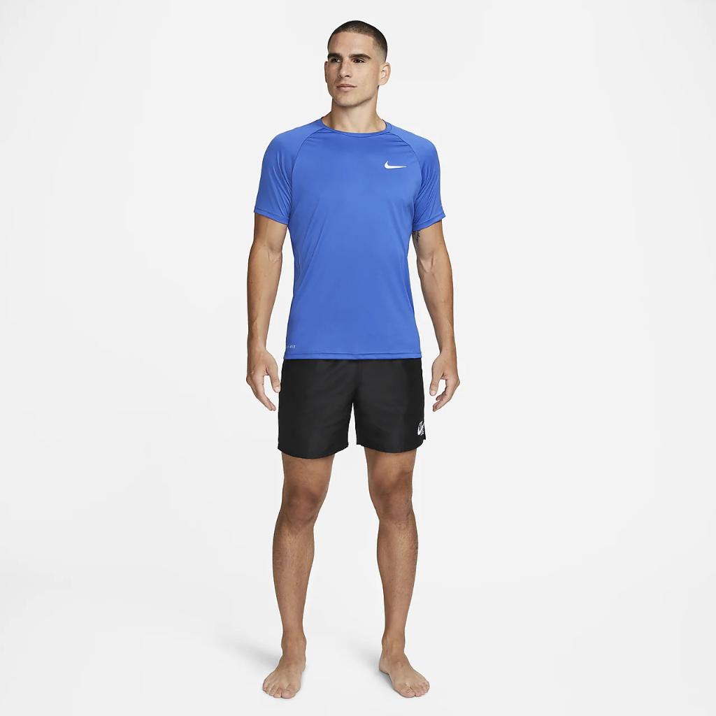 Nike Essential Men&#039;s Short-Sleeve Hydroguard Swim Shirt NESSA586-494