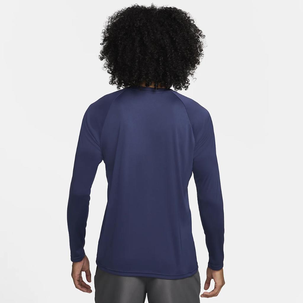 Nike Essential Men&#039;s Long-Sleeve Hydroguard Swim Shirt NESSA587-440