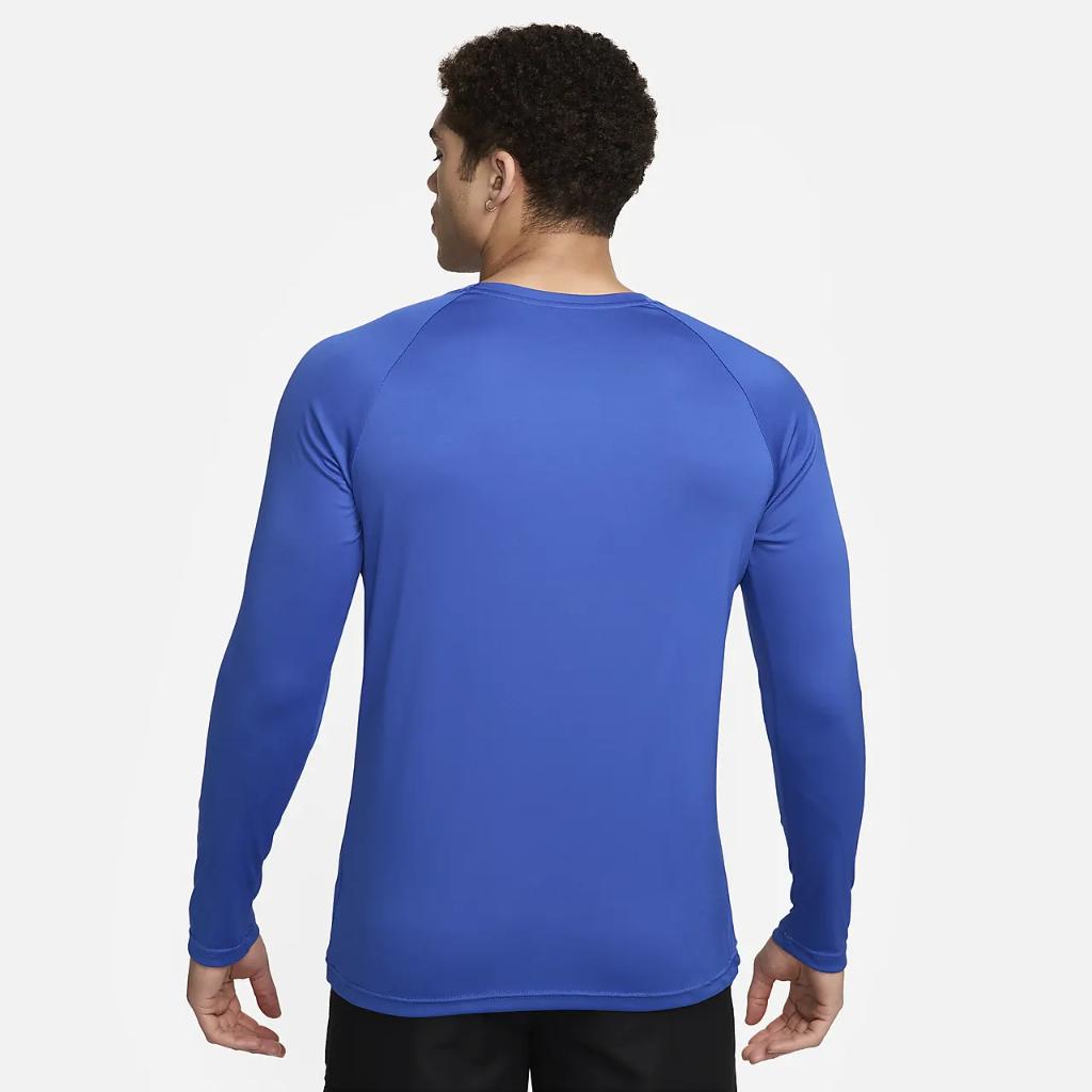 Nike Essential Men&#039;s Long-Sleeve Hydroguard Swim Shirt NESSA587-494