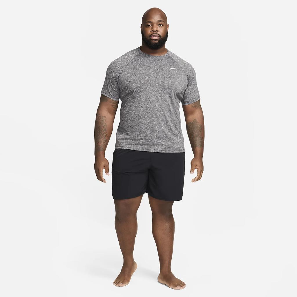 Nike Swim Men&#039;s Short-Sleeve Hydroguard (Extended Size) NESSA703-001