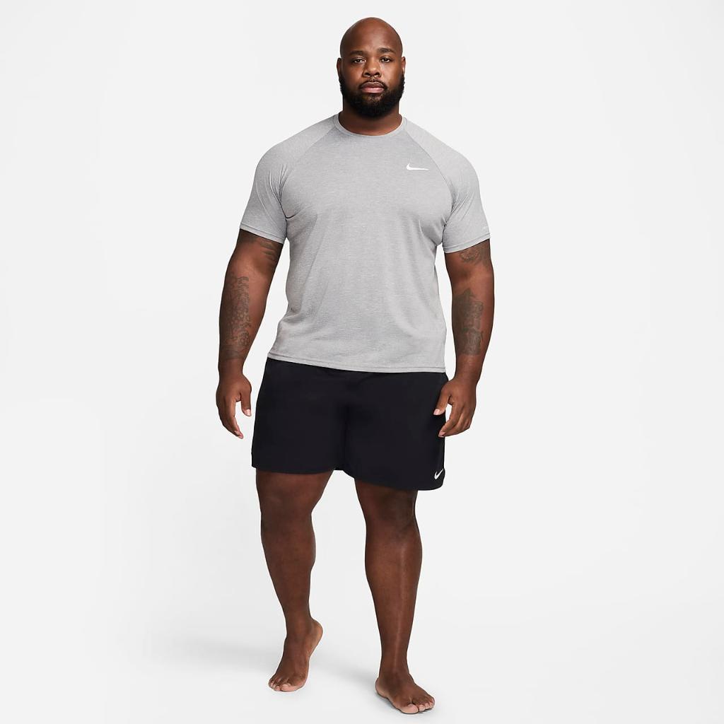 Nike Swim Men&#039;s Short-Sleeve Hydroguard (Extended Size) NESSA703-090