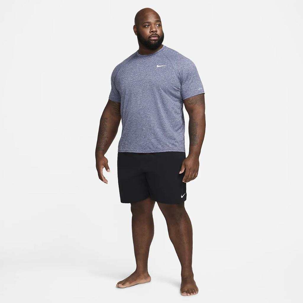 Nike Swim Men&#039;s Short-Sleeve Hydroguard (Extended Size) NESSA703-440