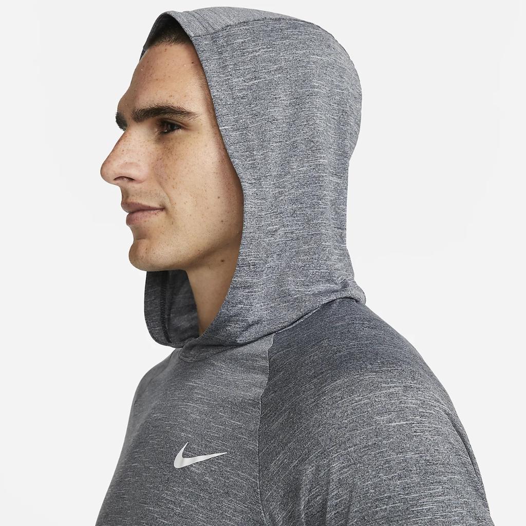 Nike Men&#039;s Long-Sleeve Hooded Hydroguard Swim Shirt NESSB672-001