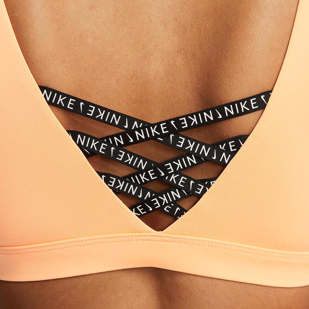 Nike Sneakerkini Women&#039;s Scoop Neck Bikini Top NESSC255-832