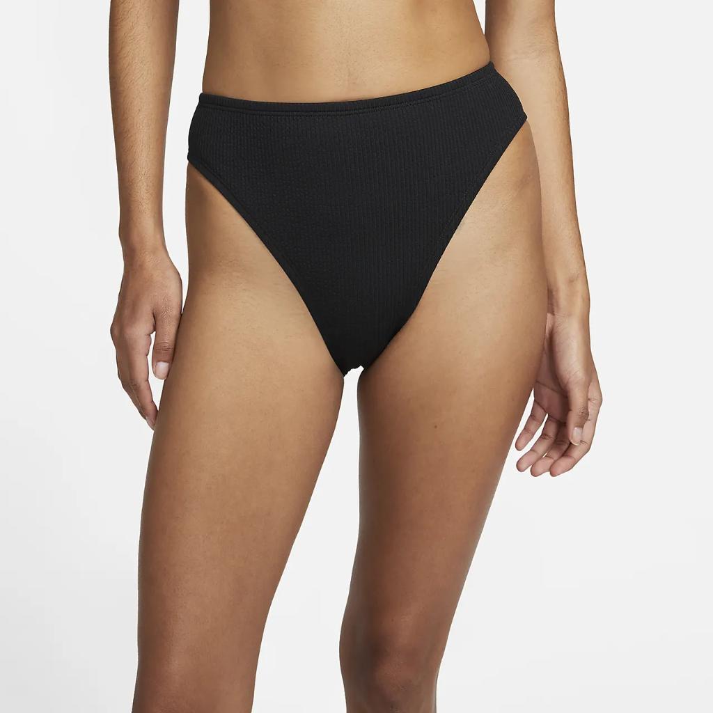 Nike Women&#039;s High-Waisted Bikini Swim Bottom NESSD234-001