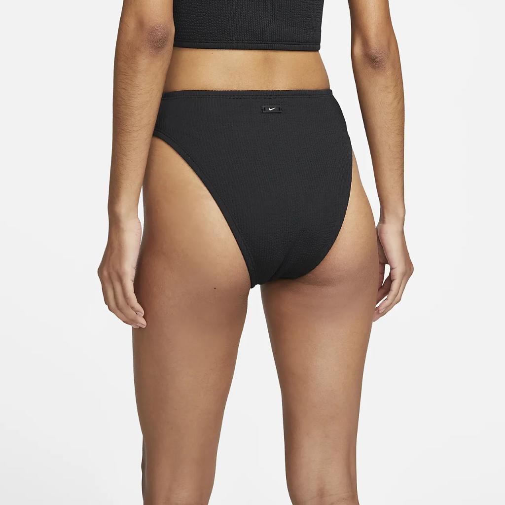 Nike Women&#039;s High-Waisted Bikini Swim Bottom NESSD234-001