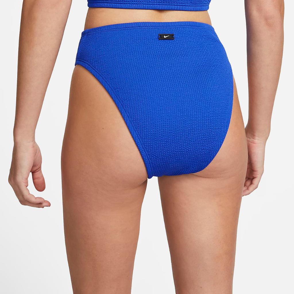 Nike Women&#039;s High-Waisted Bikini Swim Bottom NESSD234-418