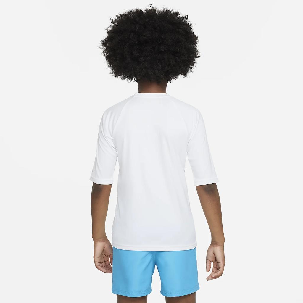 Nike Dri-FIT Big Kids&#039; (Boys&#039;) Short-Sleeve Hydroguard NESSD828-100