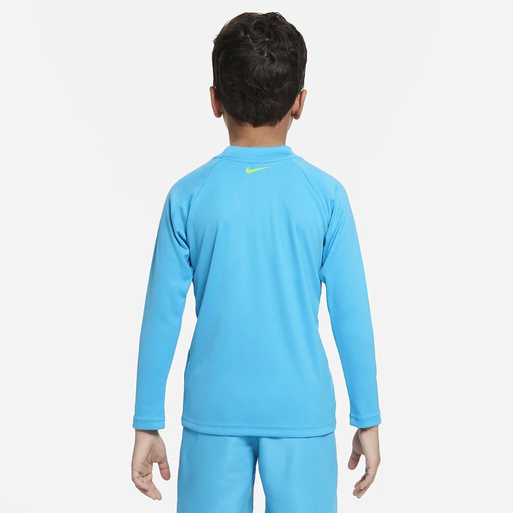 Nike Dri-FIT Little Kids&#039; (Boys&#039;) Long-Sleeve Swim Hydroguard NESSD866-480
