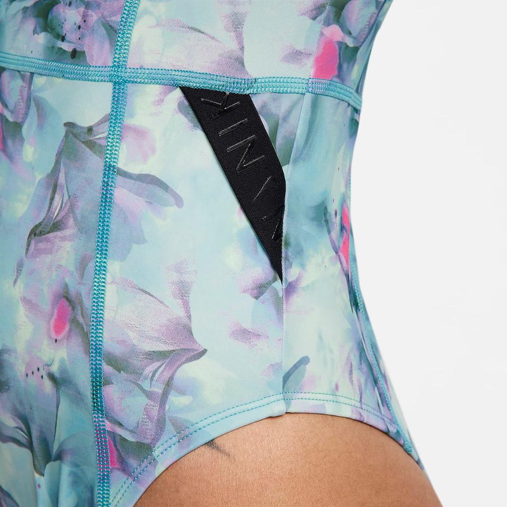 Nike Swim Hydralock Fusion Women&#039;s Long-Sleeve One-Piece Swimsuit NESSE164-990