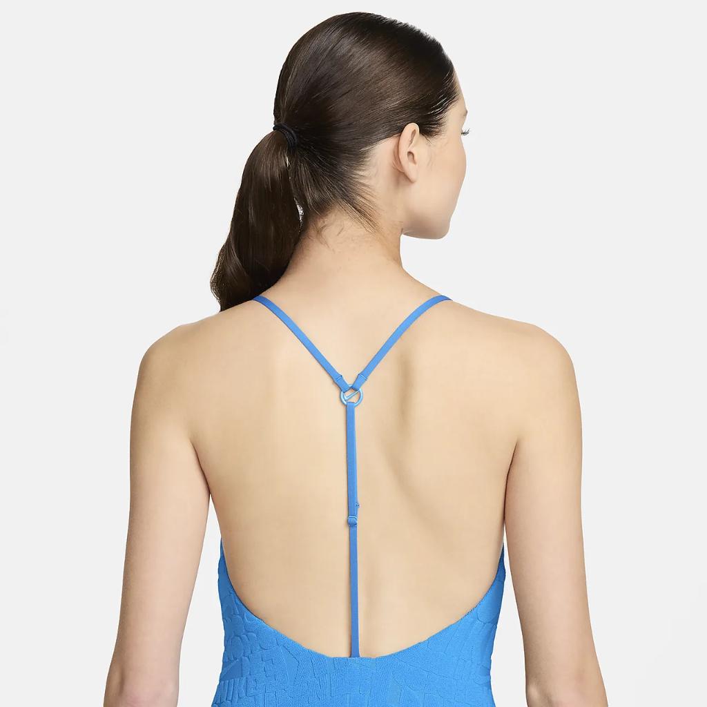 Nike Swim Retro Flow Women&#039;s T-Back One-Piece Swimsuit NESSE244-458