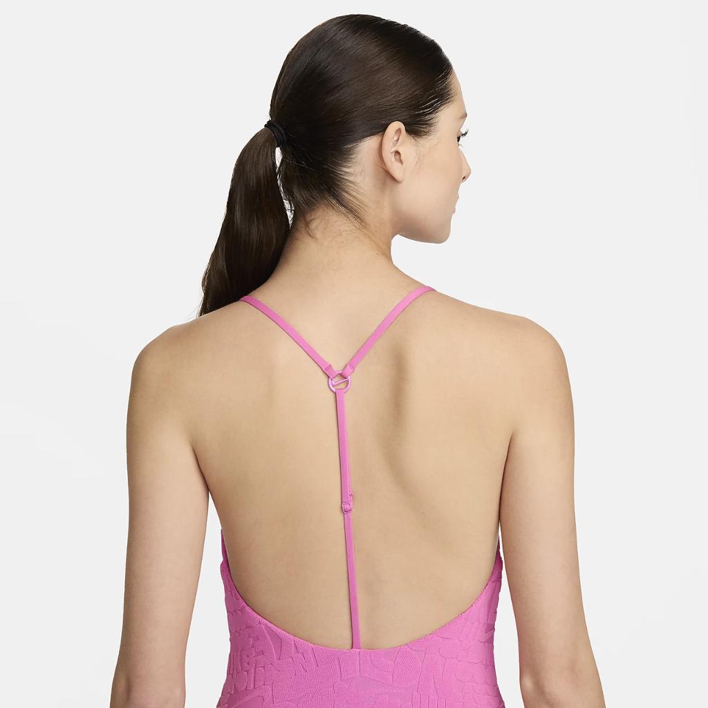 Nike Swim Retro Flow Women&#039;s T-Back One-Piece Swimsuit NESSE244-652