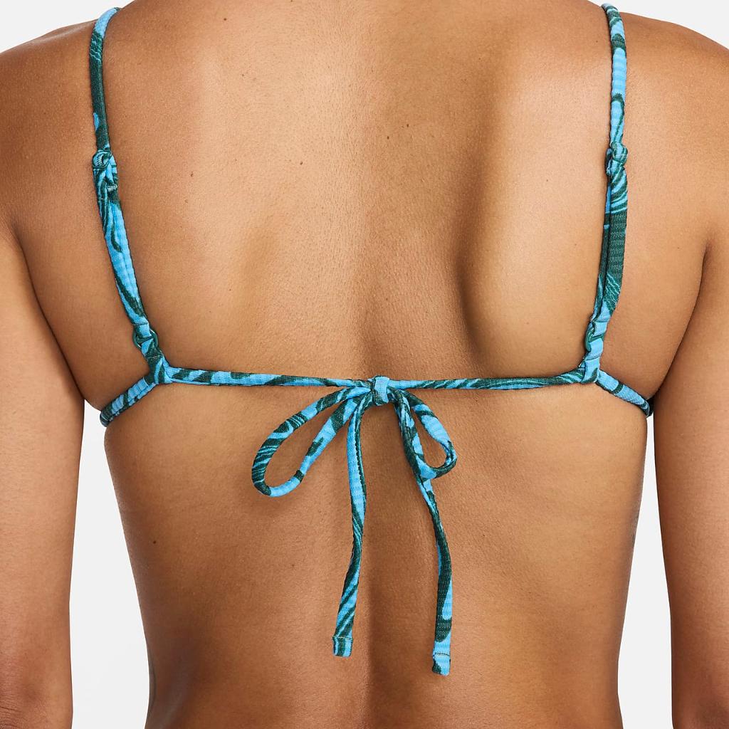 Nike Swim Swirl Women&#039;s String Bikini Top NESSE261-486