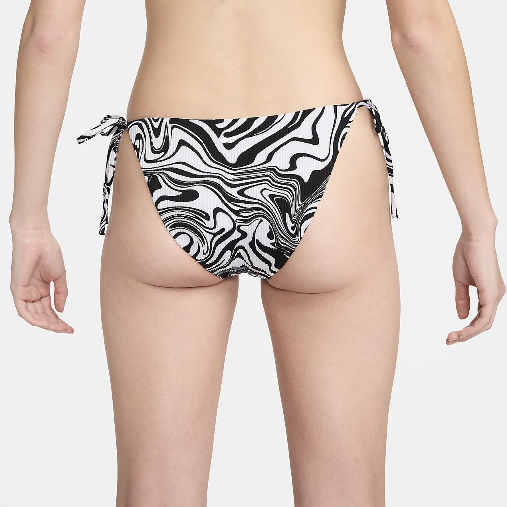 Nike Swim Swirl Women&#039;s String Bikini Bottom NESSE262-001
