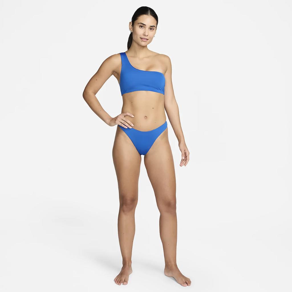 Nike Swim Essential Women&#039;s Asymmetrical Bikini Top NESSE266-458