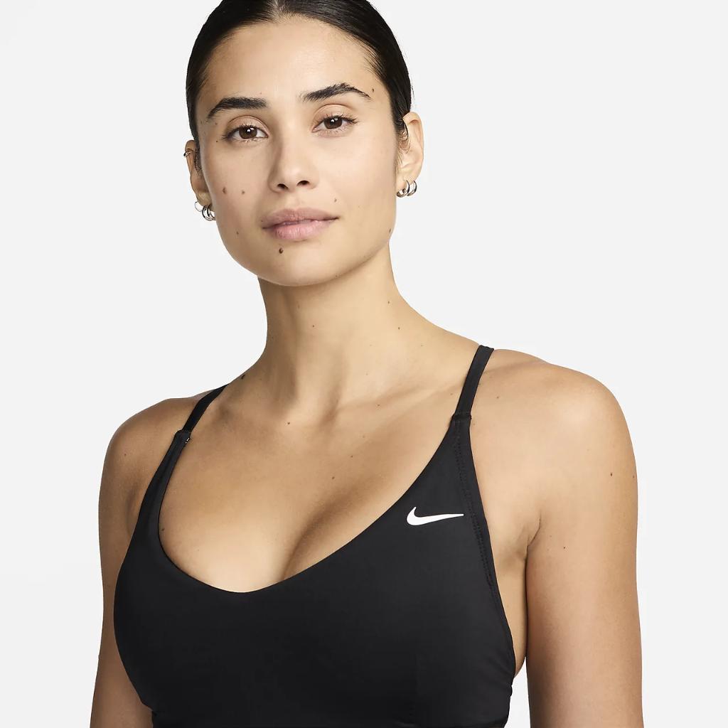 Nike Swim Women&#039;s V-Neck Midkini Top NESSE272-002
