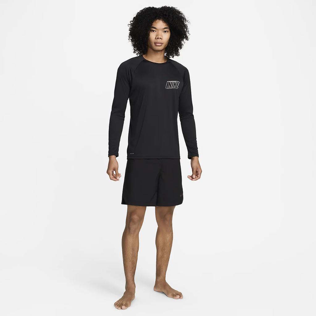 Nike Swim Men&#039;s Long-Sleeve Hydroguard NESSE477-001