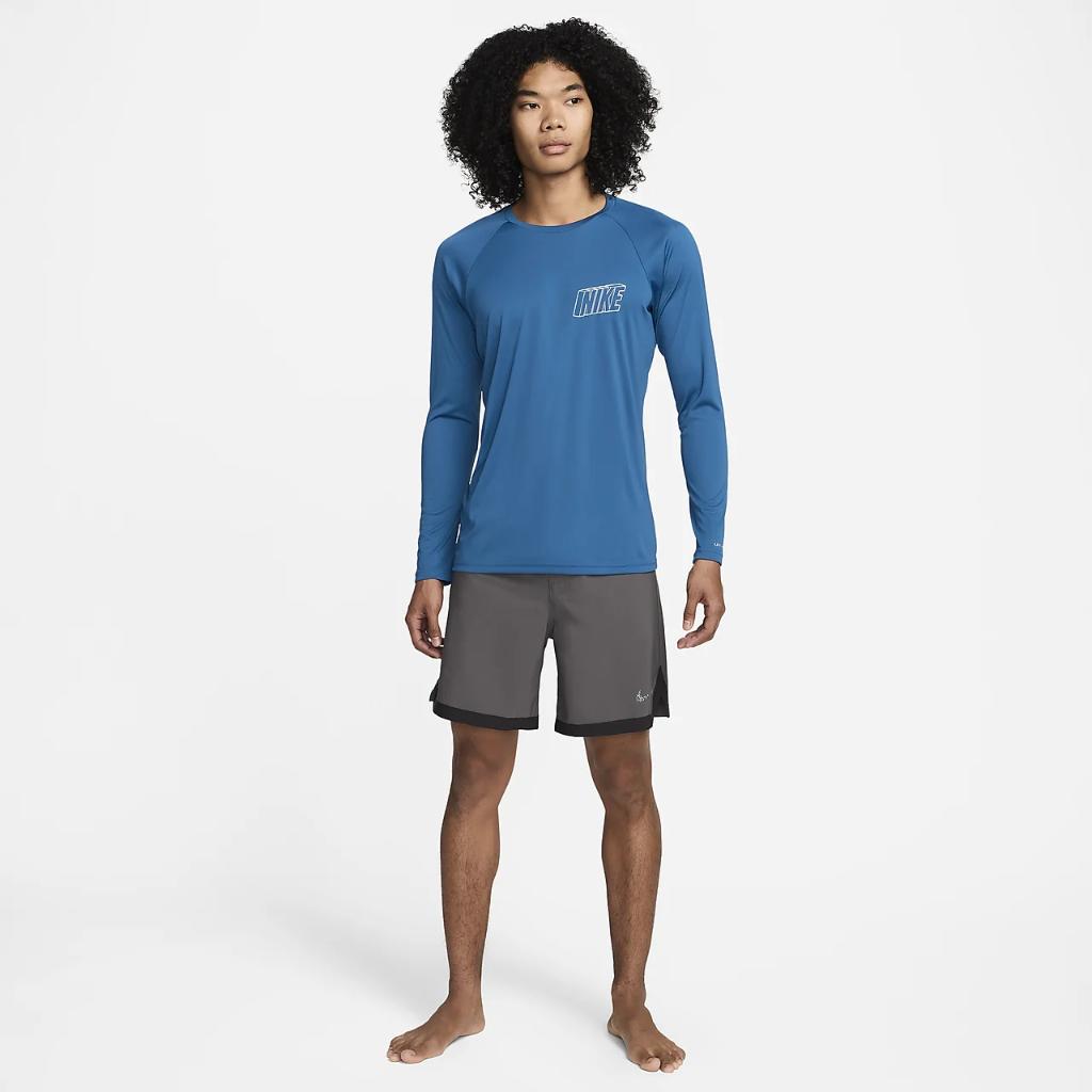 Nike Swim Men&#039;s Long-Sleeve Hydroguard NESSE477-417