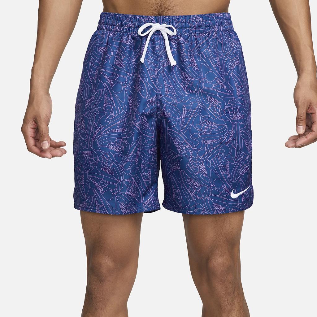 Nike Swim Sneakers Men&#039;s 7&quot; Volley Shorts NESSE522-417