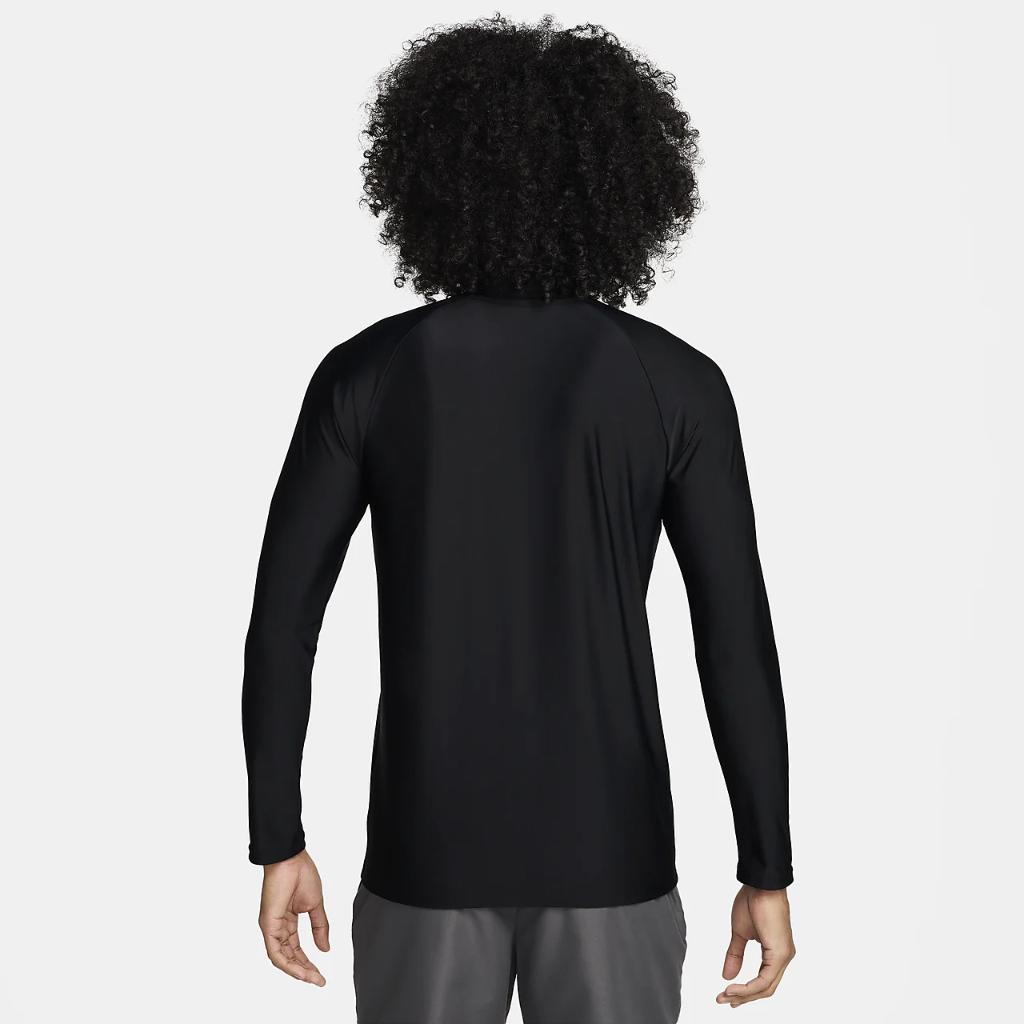Nike Swim 3-D Men&#039;s Long-Sleeve Full-Zip Hydroguard NESSE556-001