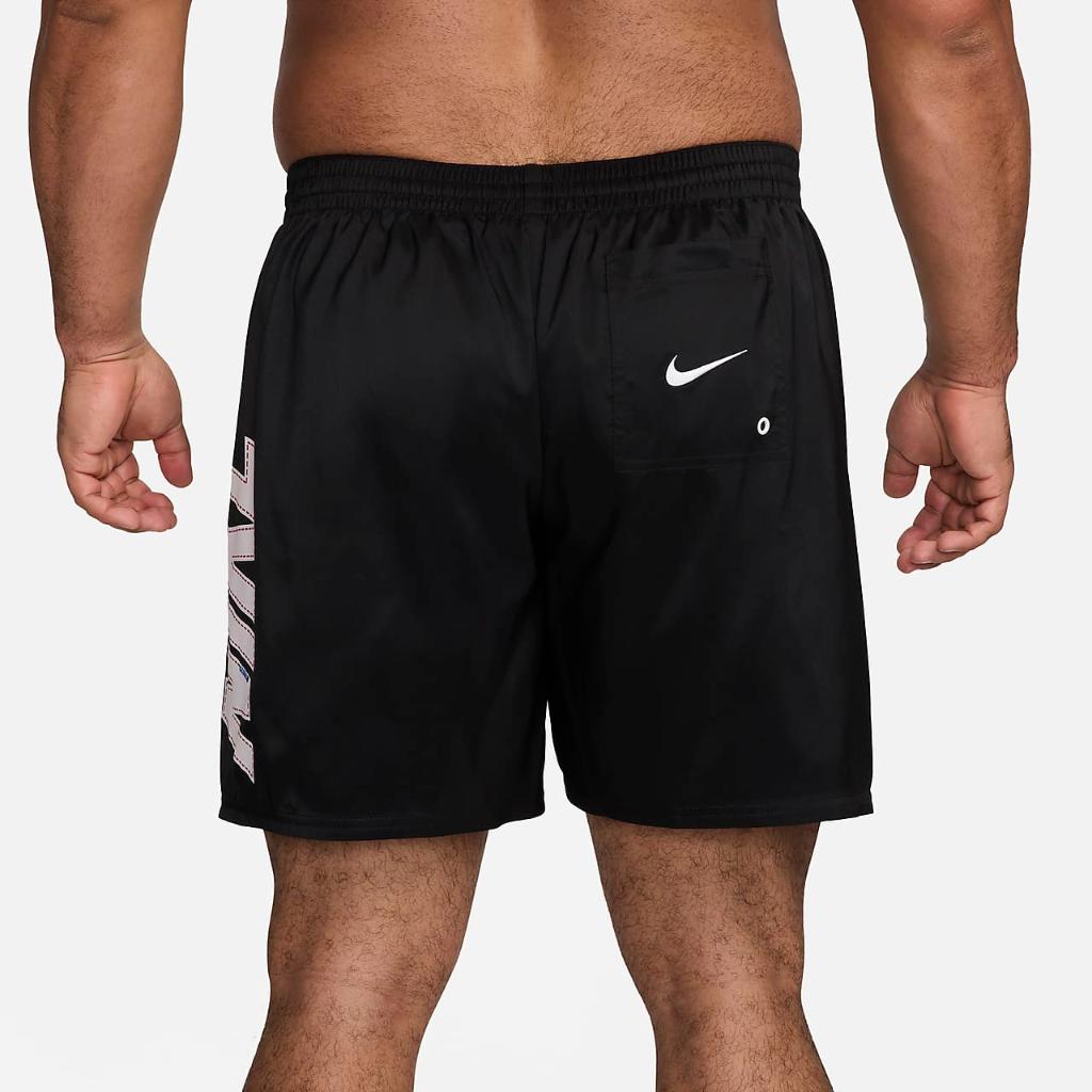 Nike Swim Big Block Men&#039;s 9&quot; Volley Shorts (Extended Size) NESSE602-001