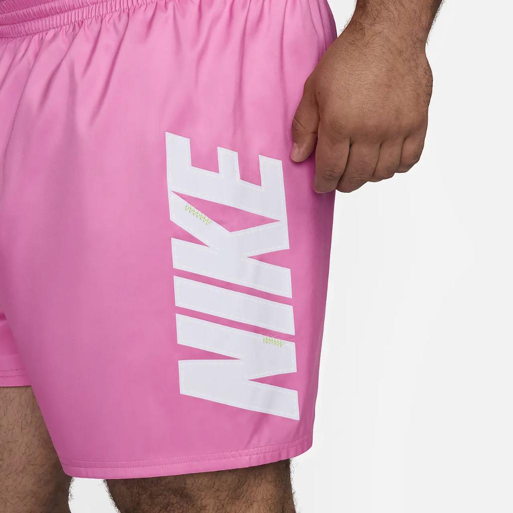 Nike Swim Big Block Men&#039;s 9&quot; Volley Shorts (Extended Size) NESSE602-652