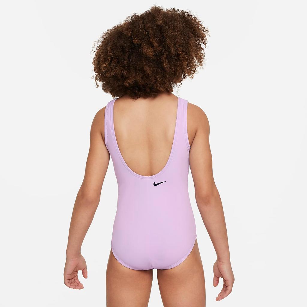 Nike Swim Big Kids&#039; (Girls&#039;) U-Back One-Piece Swimsuit NESSE724-594