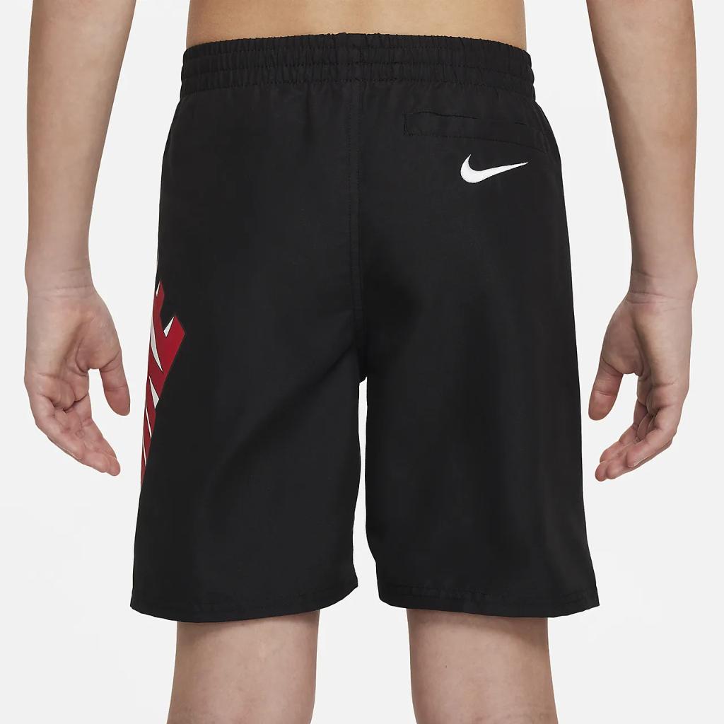 Nike Swim 3-D Big Kids&#039; (Boys&#039;) 7&quot; Volley Shorts NESSE805-001