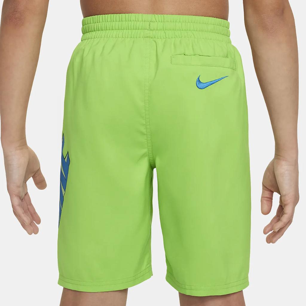 Nike Swim 3-D Big Kids&#039; (Boys&#039;) 7&quot; Volley Shorts NESSE805-335