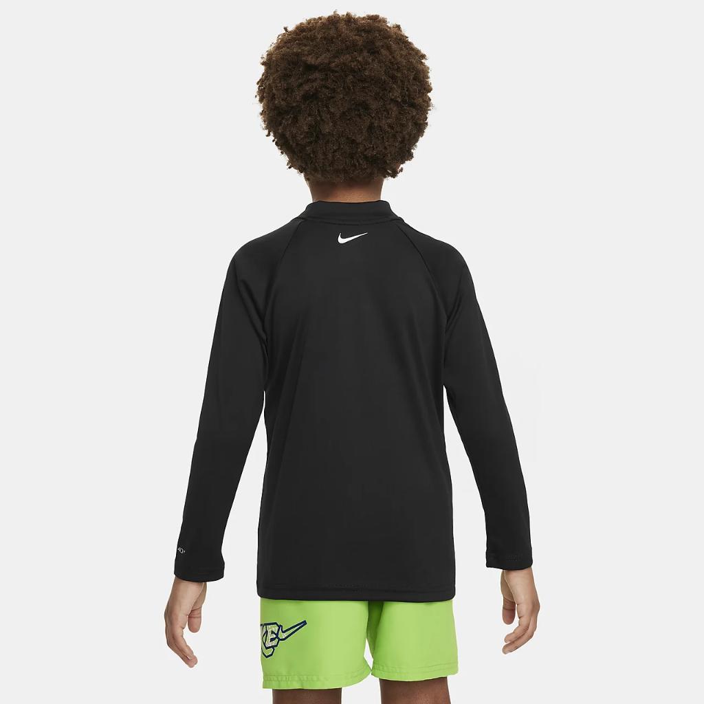 Nike Swim Little Kids&#039; (Boys&#039;) Long-Sleeve Hydroguard NESSE865-001