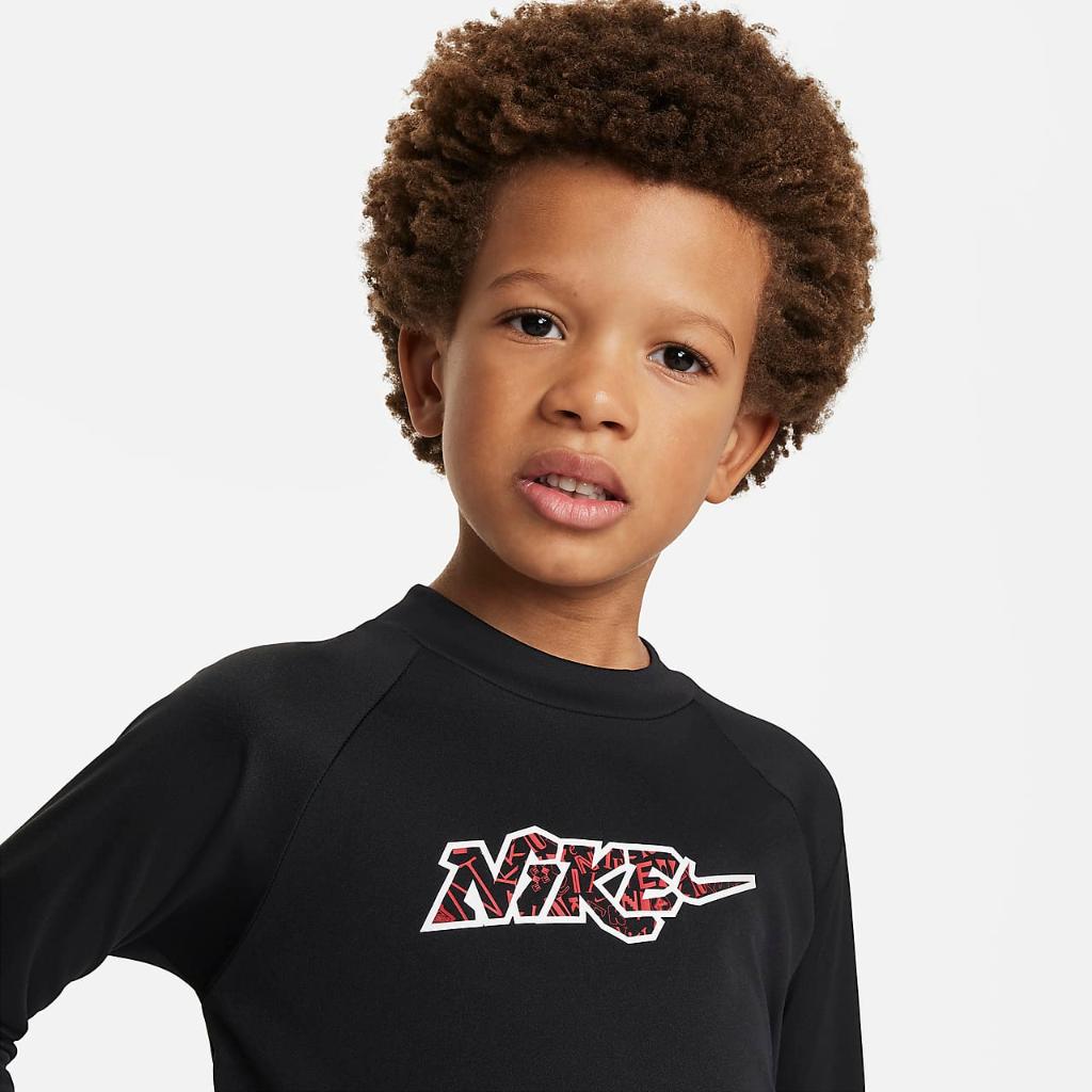Nike Swim Little Kids&#039; (Boys&#039;) Long-Sleeve Hydroguard NESSE865-006